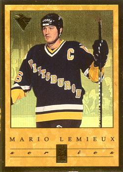 1995-96 Donruss Elite - Mario Lemieux Series #5 Mario Lemieux Front