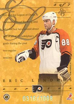 1995-96 Donruss Elite - Eric Lindros Series #5 Eric Lindros Back