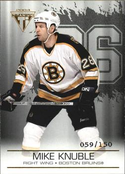 2003-04 Pacific Private Stock Titanium - Hobby Jersey Number Parallels #8 Mike Knuble Front