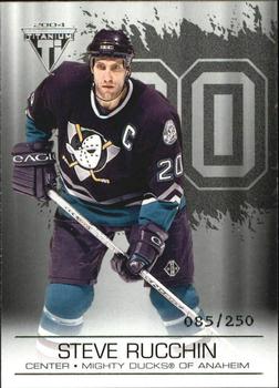 2003-04 Pacific Private Stock Titanium - Retail Jersey Number Parallels #2 Steve Rucchin Front