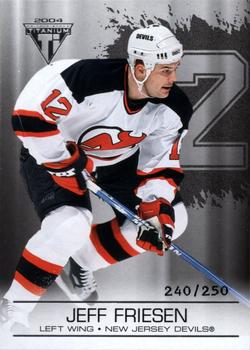 2003-04 Pacific Private Stock Titanium - Retail Jersey Number Parallels #60 Jeff Friesen Front