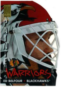 1995-96 Donruss Elite - Painted Warriors #4 Ed Belfour Front