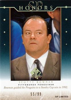 2003-04 SP Authentic - SP Honors SP Limited #H8 Scotty Bowman Front