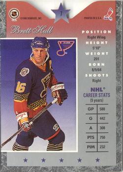 1995-96 Donruss Elite - Die Cuts #7 Brett Hull Back