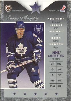 1995-96 Donruss Elite - Die Cuts #8 Larry Murphy Back