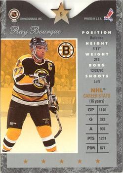 1995-96 Donruss Elite - Die Cuts #9 Ray Bourque Back