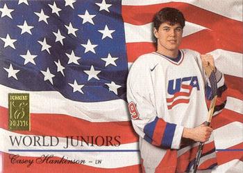 1995-96 Donruss Elite - World Juniors #36 Casey Hankinson Front
