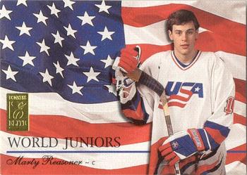 1995-96 Donruss Elite - World Juniors #40 Marty Reasoner Front