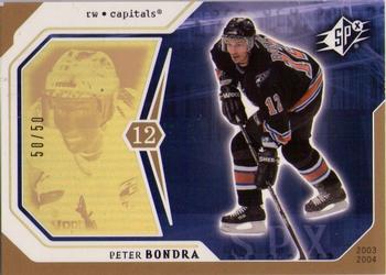 2003-04 SPx - Radiance #100 Peter Bondra Front