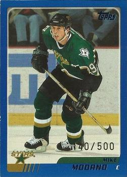 2003-04 Topps - Blue #9 Mike Modano Front