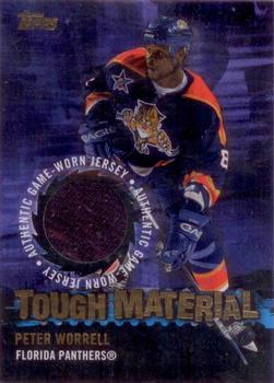 2003-04 Topps - Tough Materials #TM-PW Peter Worrell Front