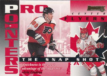 1995-96 Donruss - Pro Pointers #13 Eric Lindros Front