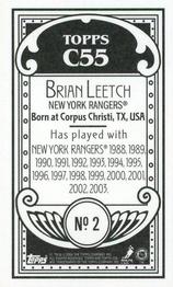 2003-04 Topps C55 - Minis #2 Brian Leetch Back