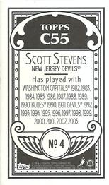 2003-04 Topps C55 - Minis #4 Scott Stevens Back