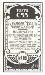 2003-04 Topps C55 - Minis #89 Alexander Mogilny Back