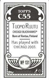 2003-04 Topps C55 - Minis #131 Tuomo Ruutu Back