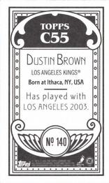 2003-04 Topps C55 - Minis #140 Dustin Brown Back