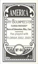 2003-04 Topps C55 - Minis America Back #44 Jay Bouwmeester Back