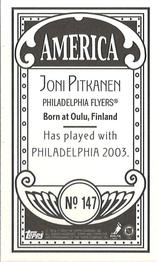 2003-04 Topps C55 - Minis America Back #147 Joni Pitkanen Back