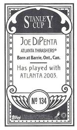 2003-04 Topps C55 - Minis Stanley Cup Back #134 Joe DiPenta Back