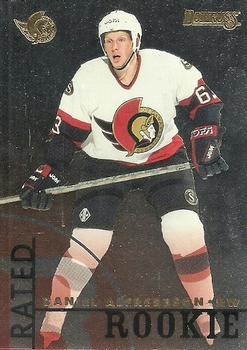 1995-96 Donruss - Rated Rookies #14 Daniel Alfredsson Front