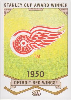 2003-04 Topps C55 - Stanley Cup Winners #SCW24 Detroit Red Wings Front