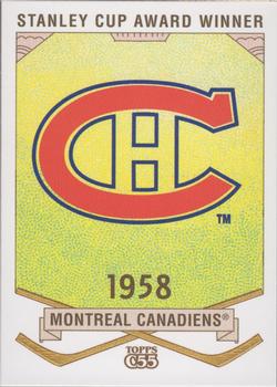 2003-04 Topps C55 - Stanley Cup Winners #SCW32 Montreal Canadiens Front