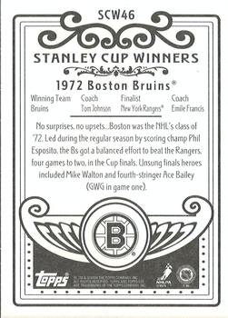 2003-04 Topps C55 - Stanley Cup Winners #SCW46 Boston Bruins Back