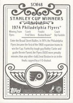 2003-04 Topps C55 - Stanley Cup Winners #SCW48 Philadelphia Flyers Back