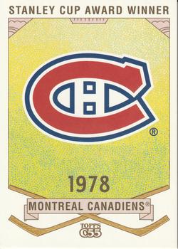2003-04 Topps C55 - Stanley Cup Winners #SCW52 Montreal Canadiens Front
