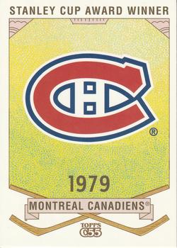 2003-04 Topps C55 - Stanley Cup Winners #SCW53 Montreal Canadiens Front