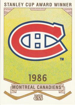 2003-04 Topps C55 - Stanley Cup Winners #SCW60 Montreal Canadiens Front