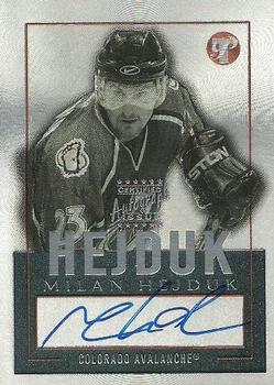 2003-04 Topps Pristine - Autographs #PE-MH Milan Hejduk Front