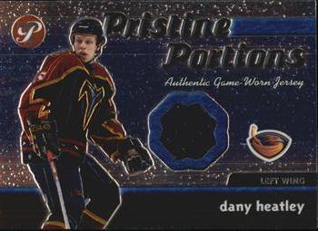 2003-04 Topps Pristine - Pristine Portions Jersey #PPJ-DH Dany Heatley Front