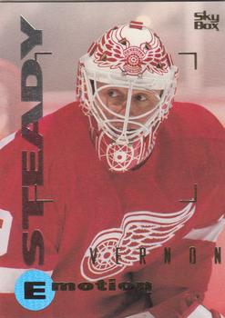 1995-96 SkyBox E-Motion #59 Mike Vernon Front