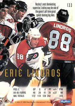 1995-96 SkyBox E-Motion #133 Eric Lindros Back