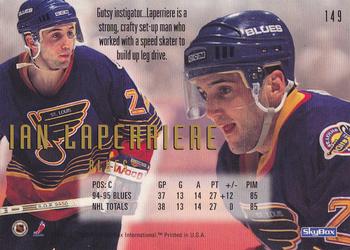 1995-96 SkyBox E-Motion #149 Ian Laperriere Back