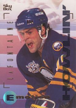 1995-96 SkyBox E-Motion #18 Pat LaFontaine Front