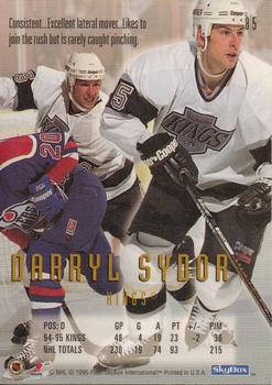 1995-96 SkyBox E-Motion #85 Darryl Sydor Back