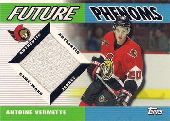 2003-04 Topps Traded & Rookies - Future Phenoms #FP-AV Antoine Vermette Front