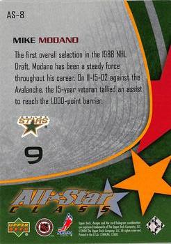 2003-04 Upper Deck - All-Star Class #AS-8 Mike Modano Back