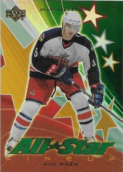 2003-04 Upper Deck - All-Star Lineup #AS7 Rick Nash Front