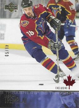 2003-04 Upper Deck - UD Exclusives Canadian #11 Yannick Tremblay Front
