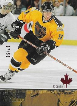 2003-04 Upper Deck - UD Exclusives Canadian #16 P.J. Axelsson Front