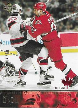2003-04 Upper Deck - UD Exclusives Canadian #34 Jeff O'Neill Front