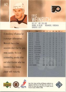2003-04 Upper Deck - UD Exclusives Canadian #142 Eric Weinrich Back