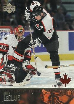 2003-04 Upper Deck - UD Exclusives Canadian #386 John LeClair Front