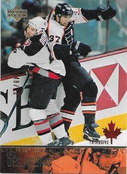 2003-04 Upper Deck - UD Exclusives Canadian #389 Eric Desjardins Front