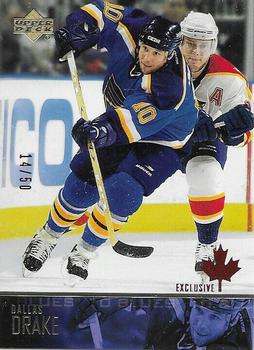 2003-04 Upper Deck - UD Exclusives Canadian #416 Dallas Drake Front