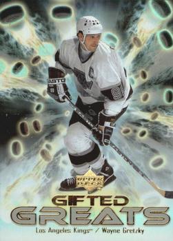 2003-04 Upper Deck - Gifted Greats #GG1 Wayne Gretzky Front